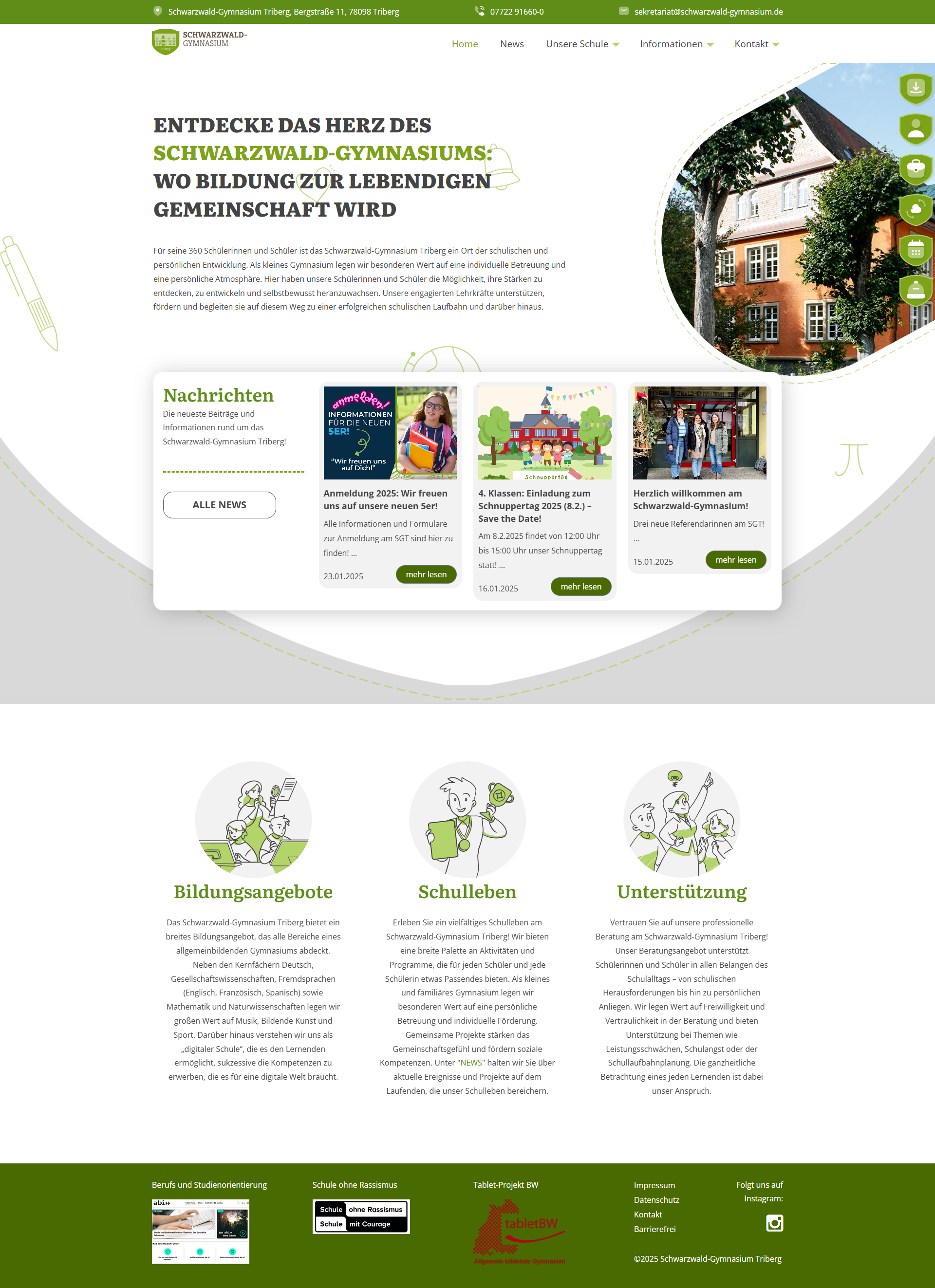 Relaunch Gymnasium-Triberg